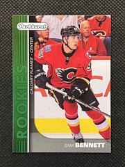 2015-16 Upper Deck Parkhurst Rookies Green #PR-3 Sam Bennett Calgary Flames RC
